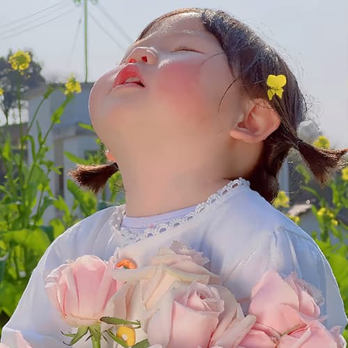 ,可爱,瑶一瑶小肉包,萌娃,头像