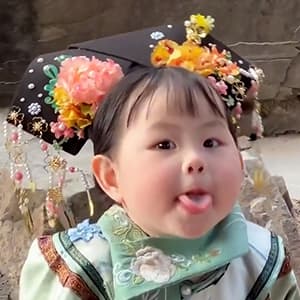 ,可爱,瑶一瑶小肉包,萌娃,头像